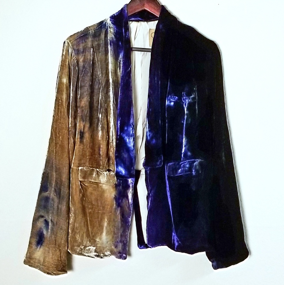 Not CHASR Tie Dye Purple Jacket